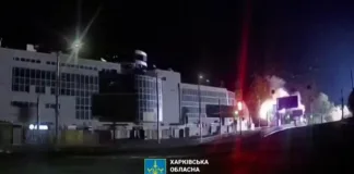 Un misil ruso impacta en Kharkiv