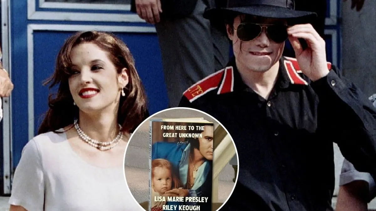 Lisa Marie Presley revela secretos sobre su relación con Michael Jackson en sus memorias póstumas