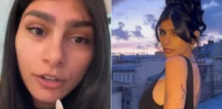 Mia Khalifa provoca con su mensaje: "Quédate en tu país" a estadounidenses.