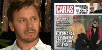 Benjamín Vicuña habla sobre su vulnerabilidad tras la portada de su romance con Pampita.