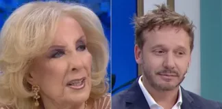 Mirtha Legrand y Benja Vicuña: un tenso cruce por preguntas sobre su vida privada.