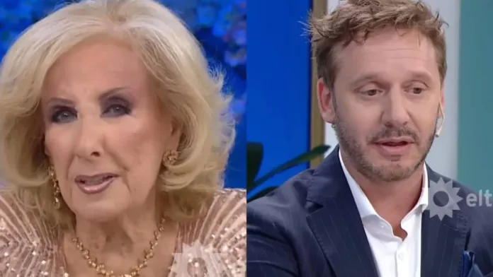 Mirtha Legrand interroga a Benjamín Vicuña sobre su separación de Pampita.