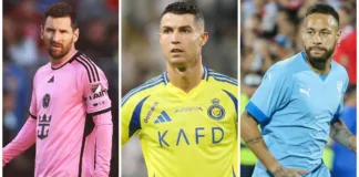 Messi y Cristiano lideran la lista de los futbolistas mejor pagados del mundo.