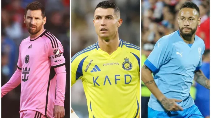 Messi y Cristiano lideran la lista de los futbolistas mejor pagados del mundo.