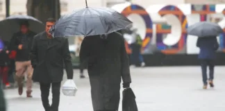 Lluvias en la RM: se esperan precipitaciones desde este lunes en Santiago.