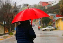 Pronóstico de lluvia para el 6 de octubre: zonas afectadas y detalles.