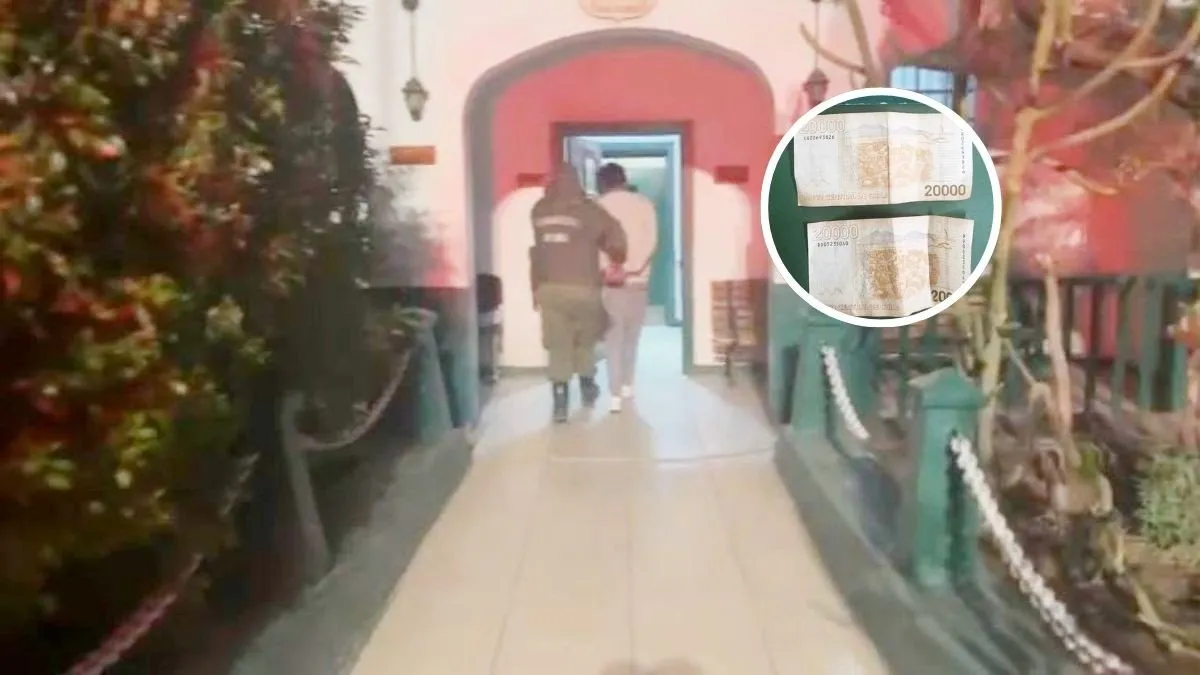 Detienen a chofer de minibús por ofrecer soborno tras ser sorprendido sin licencia de conducir