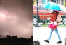 Tormentas eléctricas en tres regiones: inicio del fenómeno y su impacto.