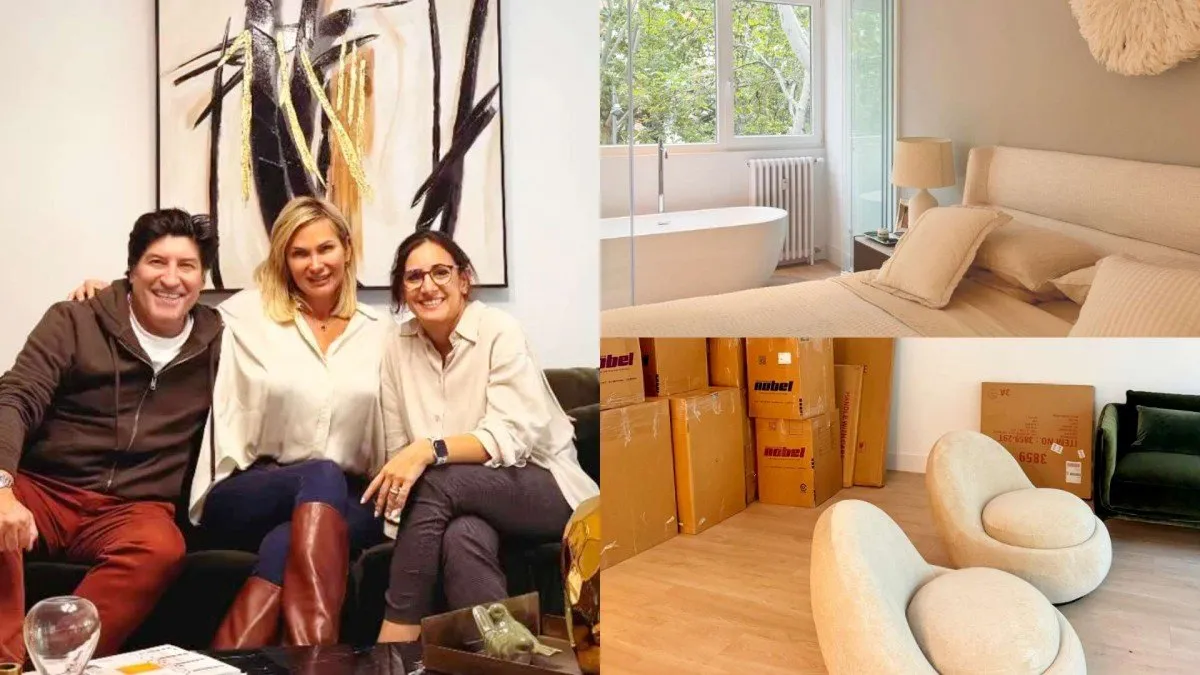 Iván Zamorano y María Alberó estrenan hogar en Madrid con el toque de una diseñadora experta