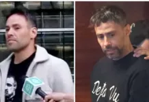 Claudio Valdivia apoya a su hermano Jorge tras la decisión de prisión preventiva.