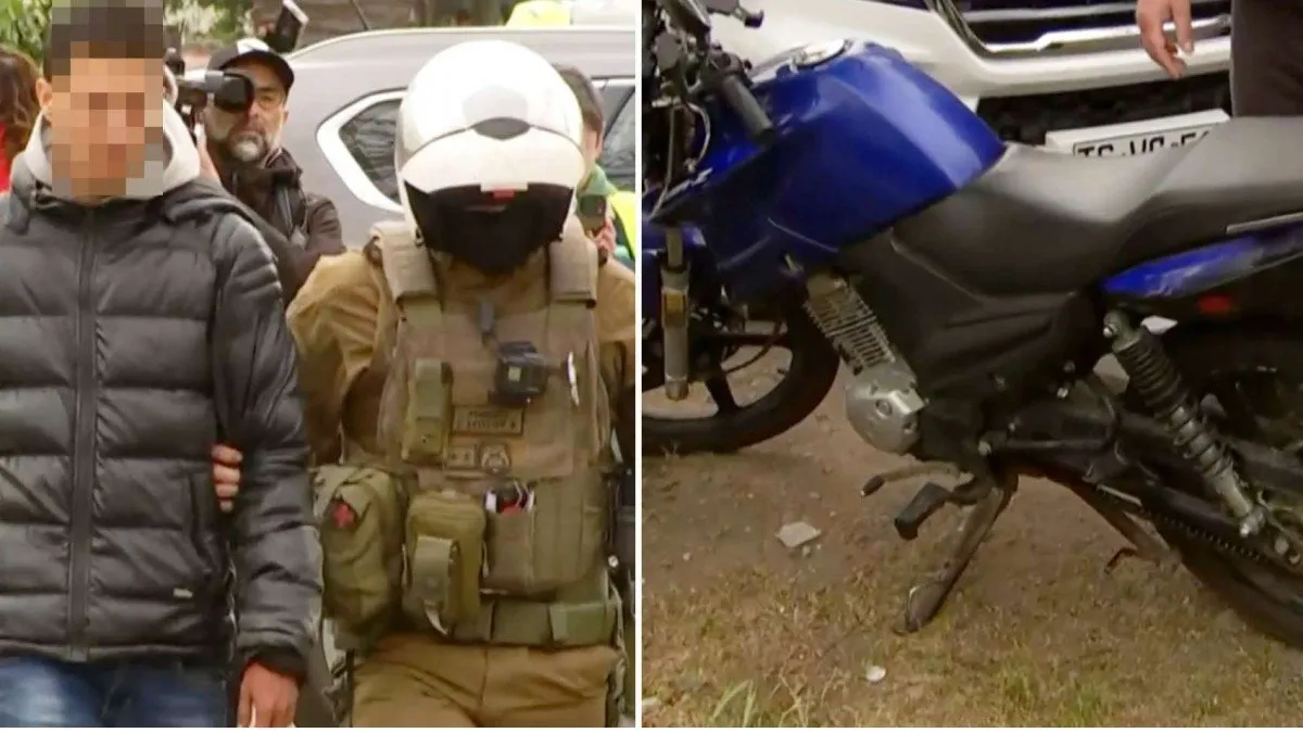 Motorista detenido al intentar evadir fiscalización en Pedro Aguirre Cerda.