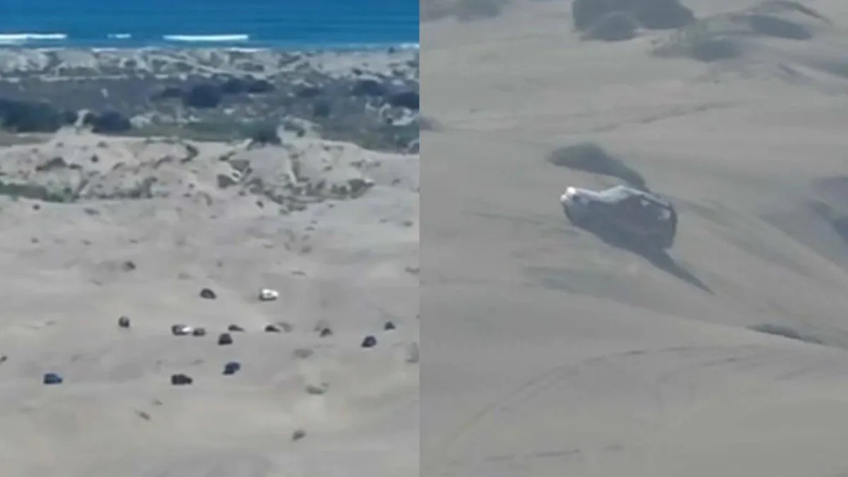 Indignación por autos invadiendo las dunas de Mantagua: un llamado a la conservación.