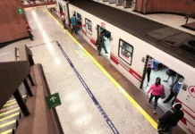 Metro de Santiago reabre estaciones de la Línea 1 tras cierre temporal.