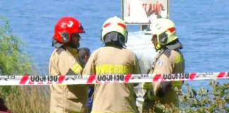 Cuerpo hallado en Laguna Grande en la búsqueda del odontólogo desaparecido.