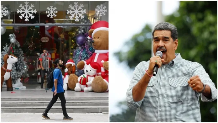 Pensionados de Venezuela protestan por la 'Navidad adelantada' de Maduro.