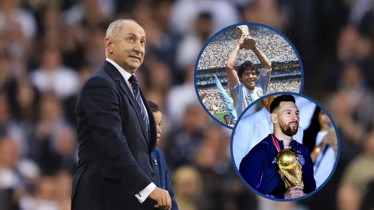 Osvaldo Ardiles elige a Messi como el mejor, a pesar de la sombra de Maradona
