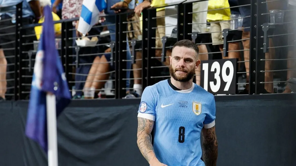 Nahitan Nández reacciona a las polémicas declaraciones de Suárez sobre Bielsa y la selección uruguaya