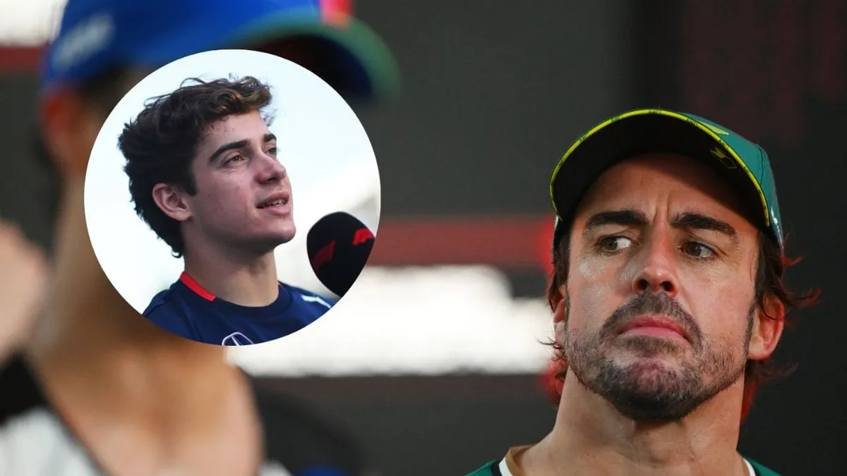 El nuevo talento: Fernando Alonso elogia a Franco Colapinto por su gran potencial.