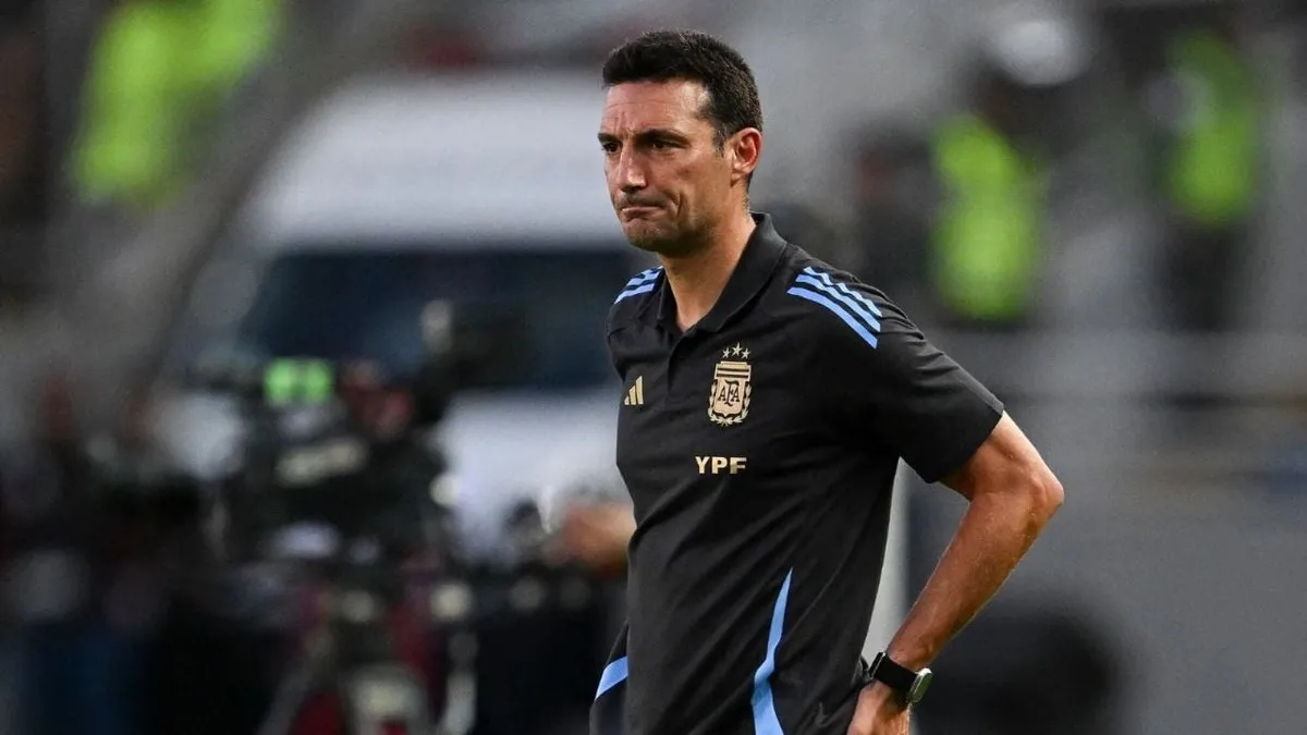 Scaloni critica el arbitraje tras el empate de Argentina en un partido complicado ante Venezuela
