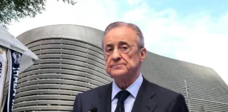 Florentino Pérez responde a las quejas vecinales sobre el Bernabéu.