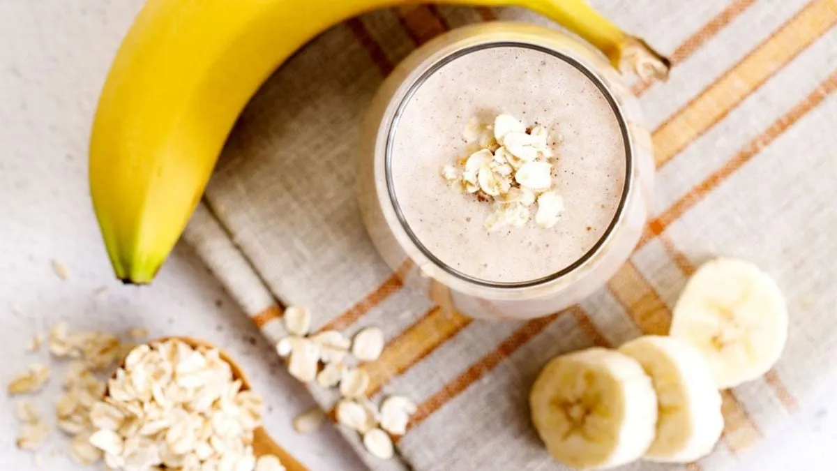 Batido de avena y miel: la clave para potenciar tu masa muscular de forma sencilla