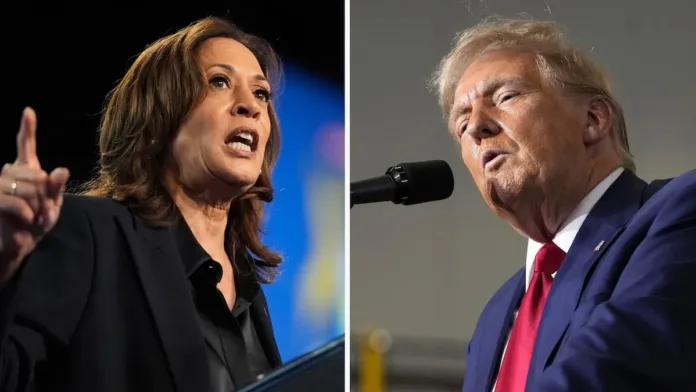 Kamala Harris lidera a Donald Trump en un clima político polarizado.