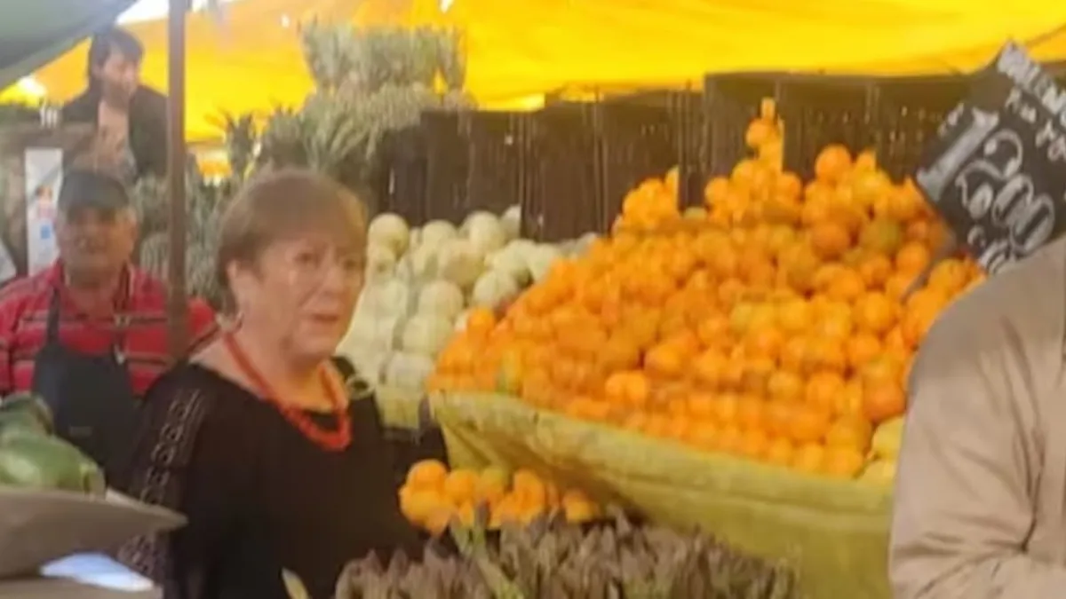 Michelle Bachelet en La Reina