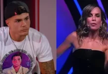 Miguel de "Gran Hermano" vive tenso momento con Diana Bolocco tras su eliminación.