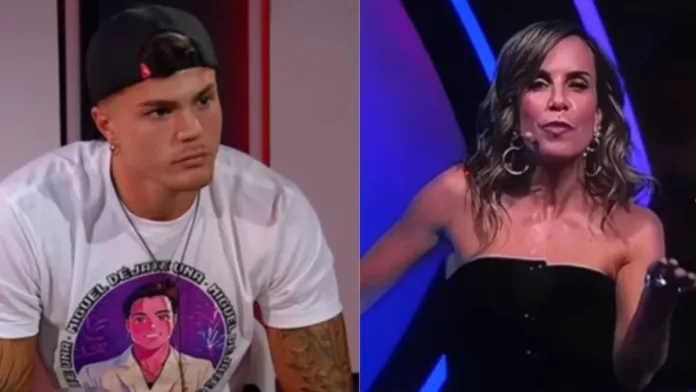 Miguel de "Gran Hermano" vive tenso momento con Diana Bolocco tras su eliminación.