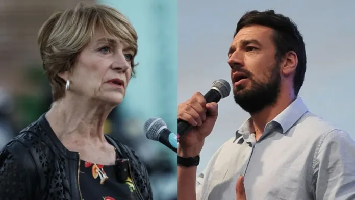 Evelyn Matthei defiende a Francisco Orrego tras críticas del alcalde Vodanovic.