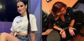 Adriana Barrientos revela su último chat con Cathy Barriga antes de su arresto.