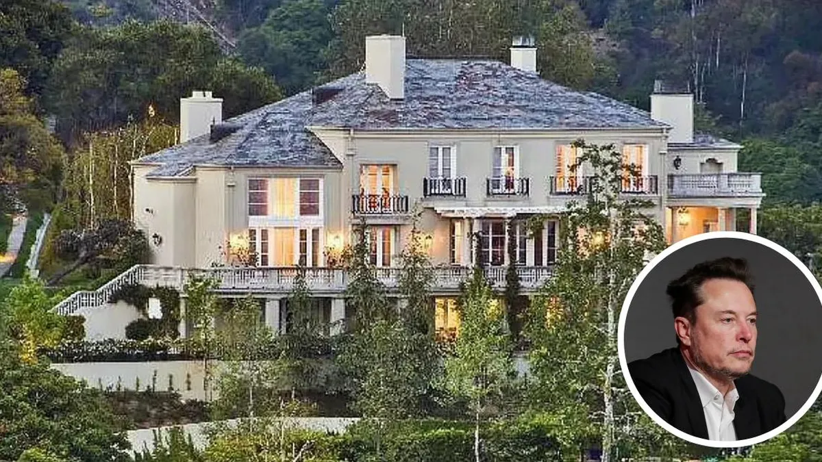 Elon Musk construye un complejo secreto en Texas para su familia y ex parejas.