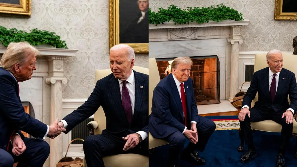 Biden da la bienvenida a Trump: “Felicidades, espero que tengamos una transición tranquila”