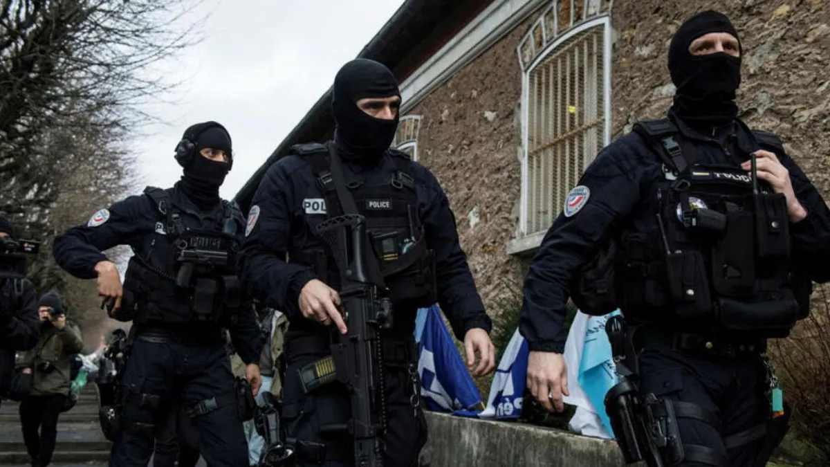 Francia implementa un megaoperativo de 4.000 policías para el partido contra Israel