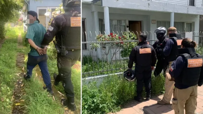 Detenidos por robo de cañerías de cobre en Temuco; se reporta fuga de gas.