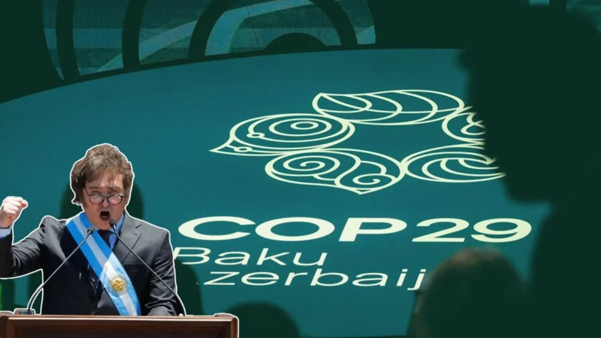 Argentina se retira de la COP29 por orden de Milei en medio de negociaciones estancadas