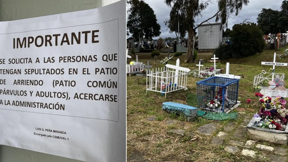Valdivia: plazo para regular sepulturas en cementerio N°1 vence en noviembre.