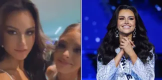 Emilia Dides y Lele Pons se encuentran tras el Miss Universo