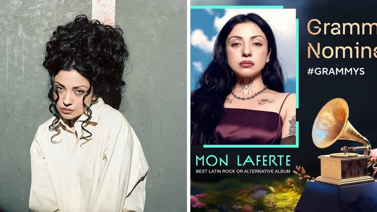 Mon Laferte celebra su tercera nominación a los Grammy 2025 por “Autopoiética”