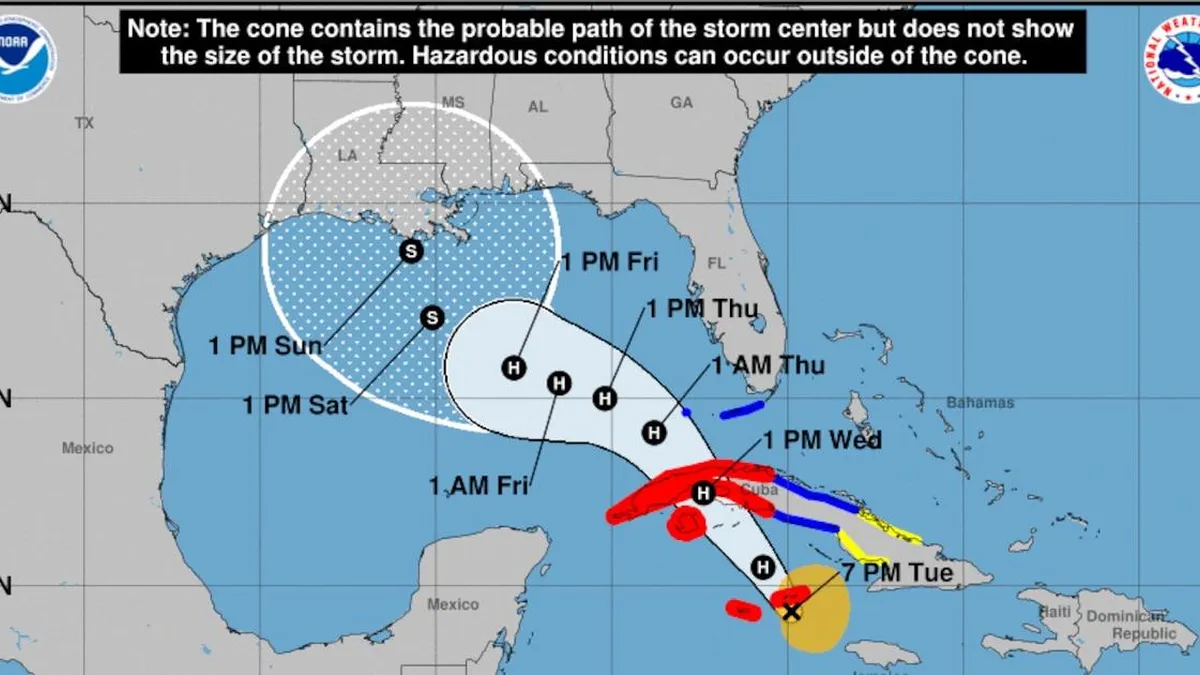 Huracán Rafael avanza hacia Cuba y el Golfo: alertas y posibles evacuaciones en la región