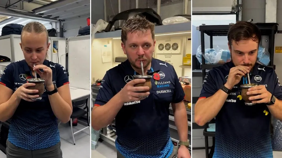 Williams pone a prueba a sus mecánicos: ¡su primera experiencia con el mate!