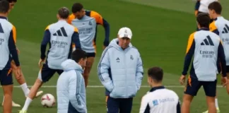 Tensión en el Real Madrid: Ancelotti y jugadores discuten tras malos resultados.