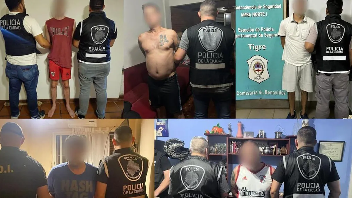 Detienen a cinco barrabravas de Defensores tras agresión a la Policía en pleno partido