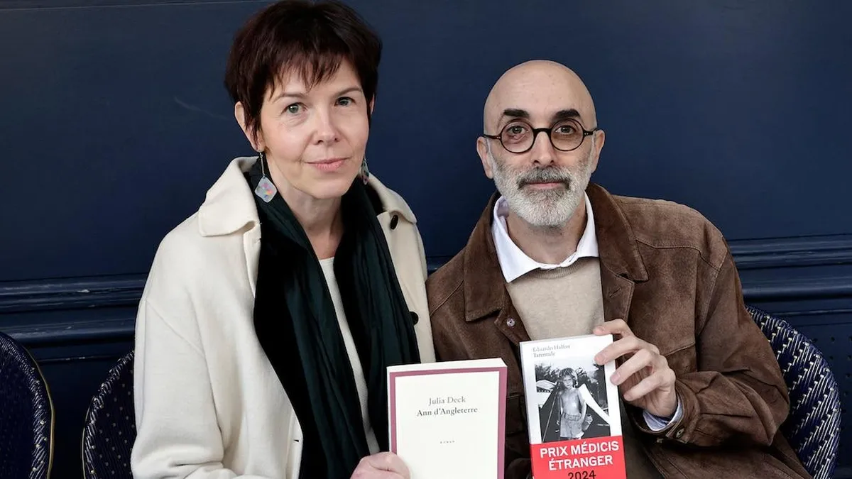 Julia Deck y Eduardo Halfon brillan en el premio Médicis con obras que emocionan y sorprenden