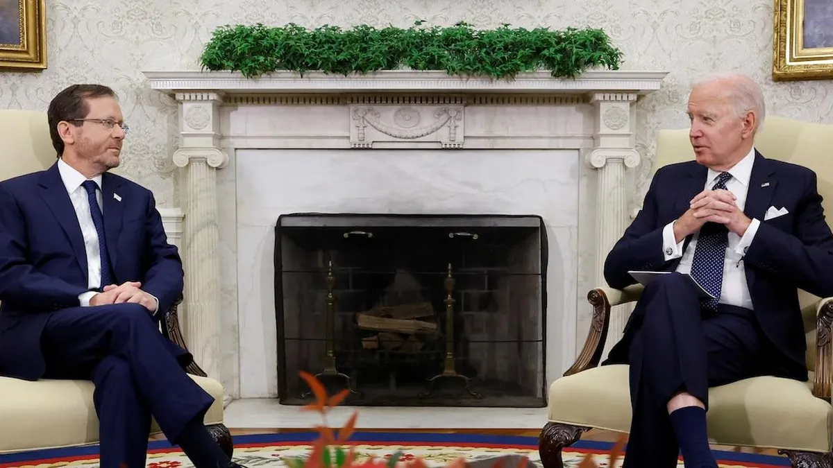 Isaac Herzog se reunirá con Biden en Washington para fortalecer la alianza Israel-EE.UU.