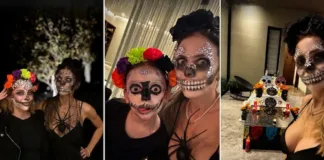 Evangelina Anderson celebra el Día de los Muertos con calaveras y tradiciones.