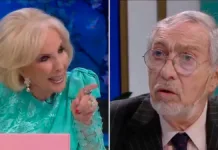 Mirtha Legrand responde a Luis Brandoni: "Mirá mi dedito" tras sus críticas.