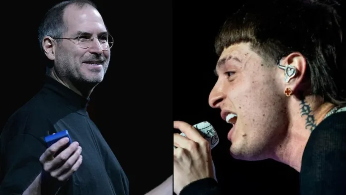 Peso Pluma sorprende al pedirle a Steve Jobs algo inesperado