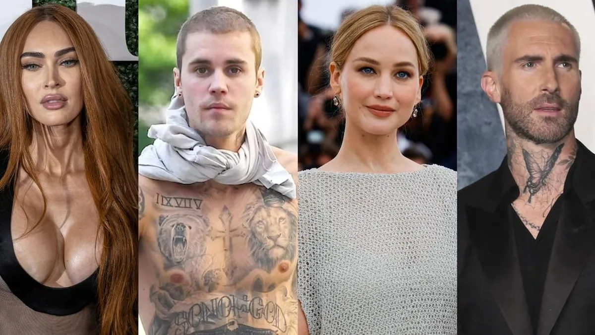 Celebridades que se arrepienten de sus tatuajes: de Megan Fox a Justin Bieber, sus historias