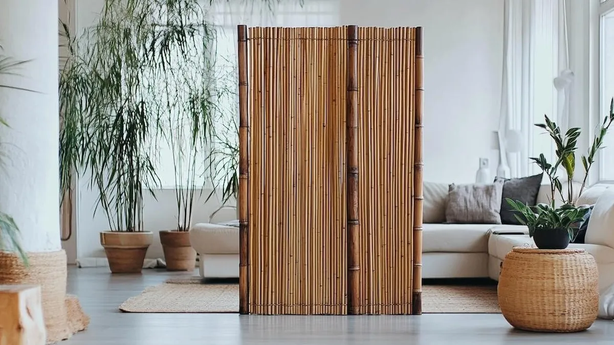 Transforma tu hogar con elegancia: ideas creativas para decorar con bambú.